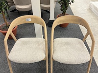 2x eetkamerstoel dante xooon, xooon, geweven, eiken - afbeelding 5 van  5
