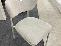 2x eetkamerstoel lea, geweven, beige - afbeelding 4 van  6