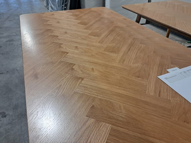 2x eetkamertafel fabio naturel, housecraft living - afbeelding 6 van  6