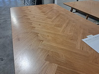 2x eetkamertafel fabio naturel, housecraft living - afbeelding 6 van  6