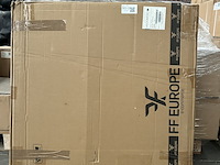 2x eettafel miadomodo, zwart, wit - afbeelding 1 van  4