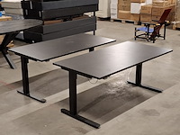 2x elektrisch zit-sta bureau - afbeelding 1 van  8
