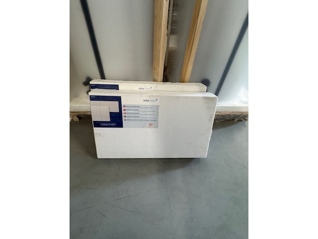 2x elektrische convector radiator, otd4t 10, wit - afbeelding 1 van  3