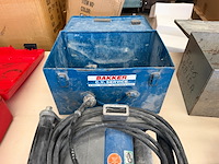 2x elektrische frees-/sleufmachines met metalen transportkoffers, baier - afbeelding 3 van  5
