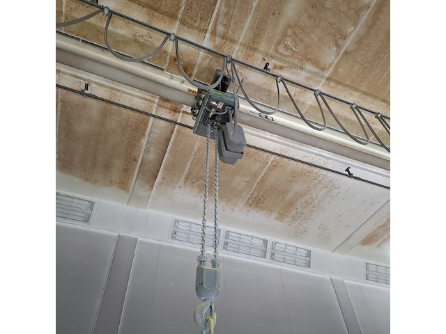 2x elektrische kettingtakel met loopkat verlinde, vl25 - afbeelding 2 van  9