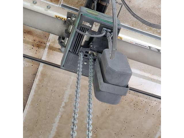2x elektrische kettingtakel met loopkat verlinde, vl25 - afbeelding 3 van  9