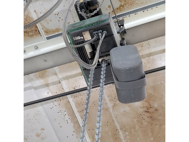 2x elektrische kettingtakel met loopkat verlinde, vl25 - afbeelding 4 van  9