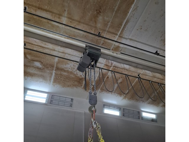 2x elektrische kettingtakel met loopkat verlinde, vl25 - afbeelding 6 van  9