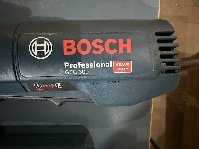 2x elektrische knabbelschaar, bosch, gsg 300, blauw/zilver - afbeelding 5 van  5