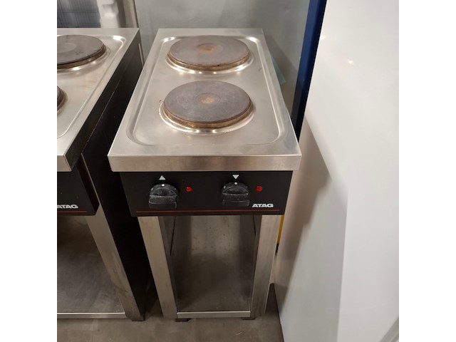 2x elektrische kookplaat, 2x magnetron, espresso koffie machine en saladette, atag, poccino, sharp, silvercrest - afbeelding 2 van  36