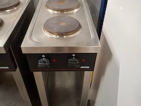 2x elektrische kookplaat, 2x magnetron, espresso koffie machine en saladette, atag, poccino, sharp, silvercrest - afbeelding 2 van  36