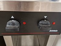 2x elektrische kookplaat, 2x magnetron, espresso koffie machine en saladette, atag, poccino, sharp, silvercrest - afbeelding 3 van  36