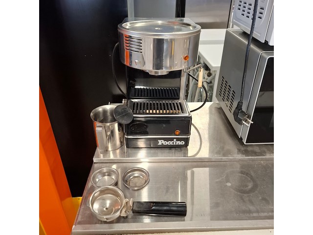 2x elektrische kookplaat, 2x magnetron, espresso koffie machine en saladette, atag, poccino, sharp, silvercrest - afbeelding 9 van  36