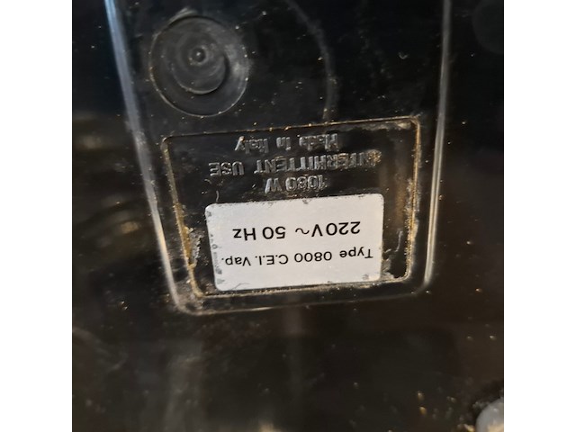 2x elektrische kookplaat, 2x magnetron, espresso koffie machine en saladette, atag, poccino, sharp, silvercrest - afbeelding 16 van  36