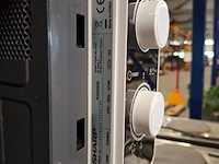 2x elektrische kookplaat, 2x magnetron, espresso koffie machine en saladette, atag, poccino, sharp, silvercrest - afbeelding 21 van  36