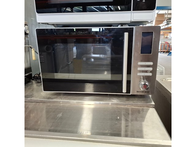 2x elektrische kookplaat, 2x magnetron, espresso koffie machine en saladette, atag, poccino, sharp, silvercrest - afbeelding 22 van  36