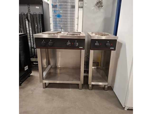 2x elektrische kookplaat, 2x magnetron, espresso koffie machine en saladette, atag, poccino, sharp, silvercrest - afbeelding 12 van  36