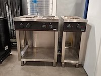 2x elektrische kookplaat, 2x magnetron, espresso koffie machine en saladette, atag, poccino, sharp, silvercrest - afbeelding 12 van  36