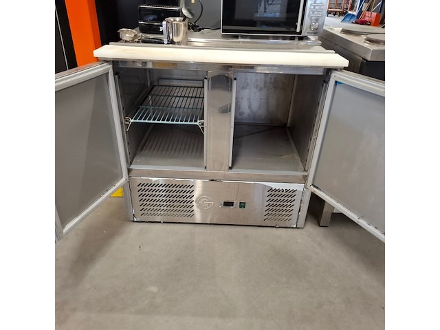 2x elektrische kookplaat, 2x magnetron, espresso koffie machine en saladette, atag, poccino, sharp, silvercrest - afbeelding 29 van  36
