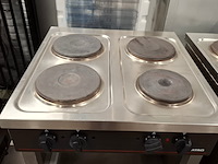 2x elektrische kookplaat, 2x magnetron, espresso koffie machine en saladette, atag, poccino, sharp, silvercrest - afbeelding 32 van  36