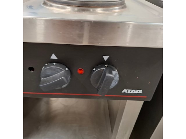 2x elektrische kookplaat, 2x magnetron, espresso koffie machine en saladette, atag, poccino, sharp, silvercrest - afbeelding 34 van  36