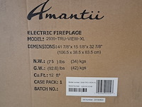 2x elektrische sfeerhaard remii, 2939-tru-view-xl, zwart, 2016 - afbeelding 3 van  3