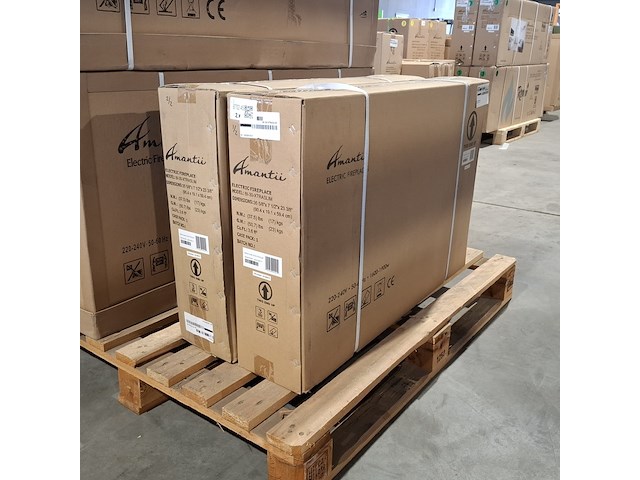 2x elektrische sfeerhaard remii, bi-30-xtraslim, zwart, 2016 - afbeelding 1 van  2