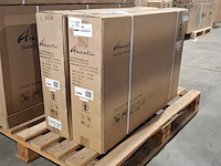 2x elektrische sfeerhaard remii, bi-30-xtraslim, zwart, 2016 - afbeelding 1 van  2