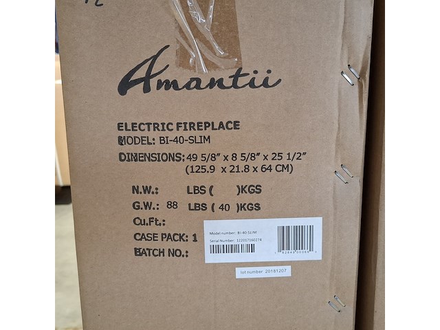 2x elektrische sfeerhaard, remii, bi-40-slim, zwart, 2015 - afbeelding 3 van  3