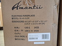 2x elektrische sfeerhaard, remii, bi-40-slim, zwart, 2015 - afbeelding 3 van  3