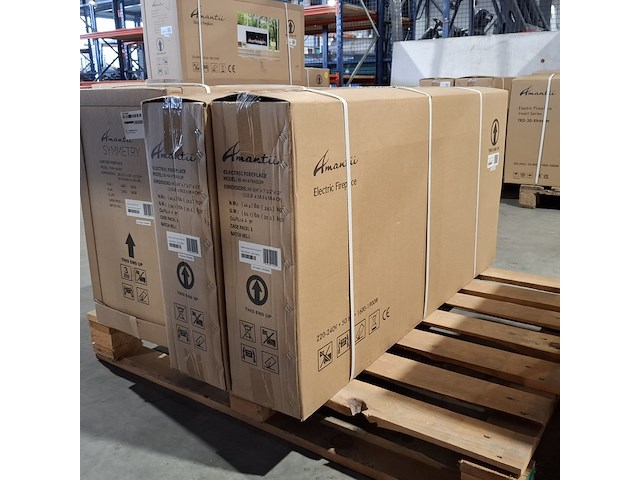 2x elektrische sfeerhaard remii, bi-40-xtraslim, zwart, 2018 - afbeelding 2 van  3