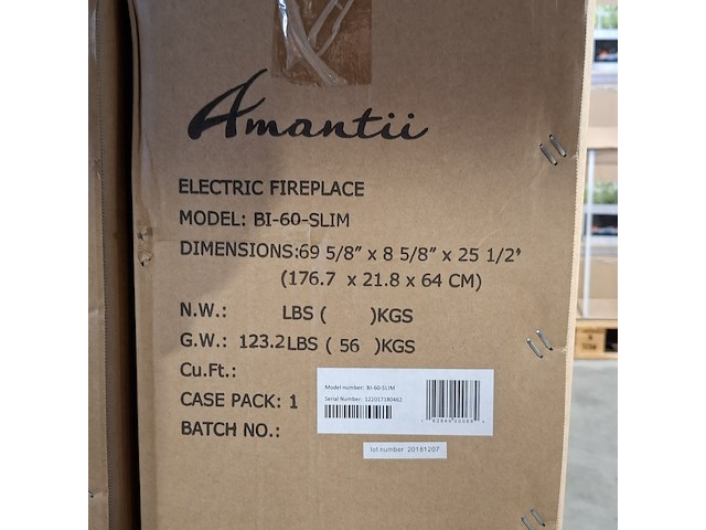 2x elektrische sfeerhaard remii, bi-60-slim, zwart, 2020 - afbeelding 3 van  3