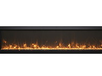 2x elektrische sfeerhaard remii, bi-60-xtraslim, zwart, 2017 - afbeelding 1 van  3