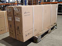 2x elektrische sfeerhaard remii, bi-60-xtraslim, zwart, 2017 - afbeelding 2 van  3