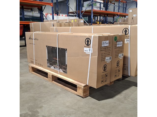 2x elektrische sfeerhaard remii, sym-50, zwart, 2017 - afbeelding 2 van  3