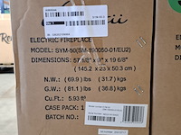 2x elektrische sfeerhaard remii, sym-50, zwart, 2017 - afbeelding 3 van  3