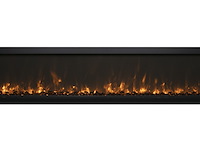 2x elektrische sfeerhaard remii, sym-slim-42, zwart, 2017 - afbeelding 1 van  3