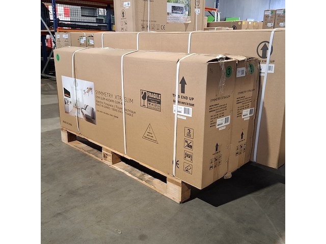 2x elektrische sfeerhaard remii, sym-slim-42, zwart, 2017 - afbeelding 2 van  3