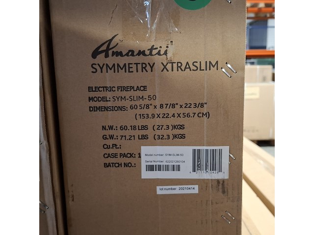 2x elektrische sfeerhaard remii, sym-slim-50, zwart, 2018 - afbeelding 3 van  3