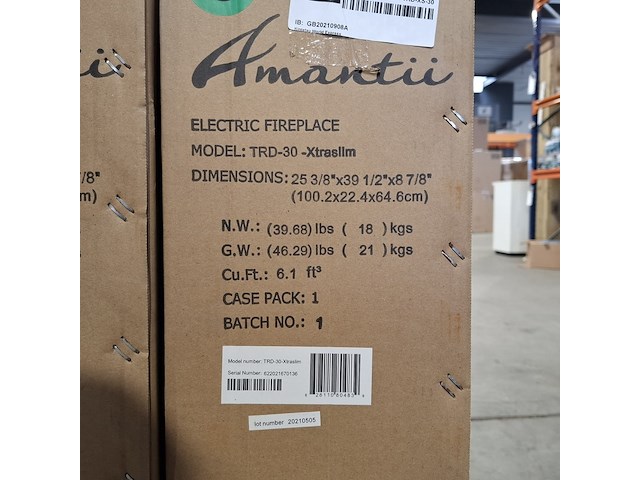 2x elektrische sfeerhaard remii, trd-xs-30, zwart, 2017 - afbeelding 2 van  2