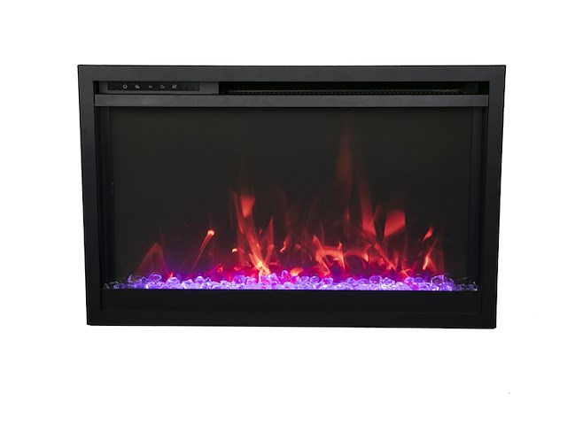 2x elektrische sfeerhaard remii, trd-xs-33, zwart, 2017 - afbeelding 1 van  3