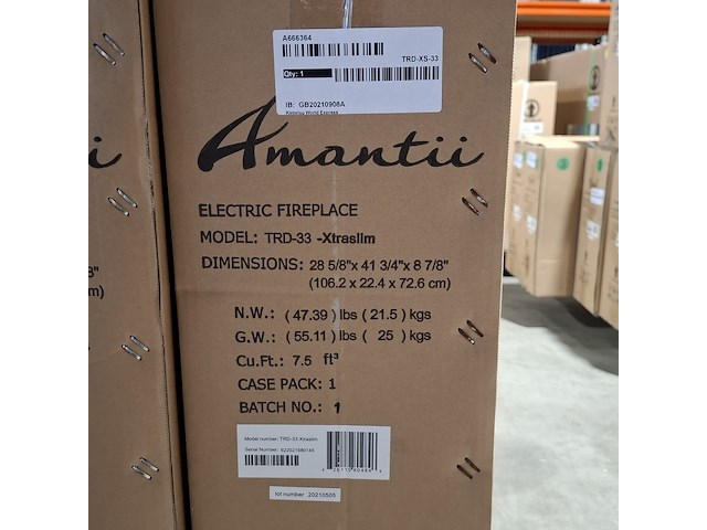 2x elektrische sfeerhaard remii, trd-xs-33, zwart, 2017 - afbeelding 3 van  3