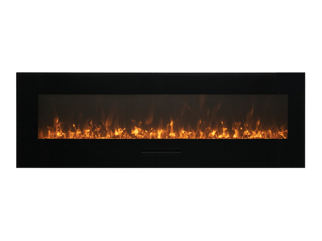 2x elektrische sfeerhaard remii, wm-fm-48-5823-bg, zwart, 2017 - afbeelding 1 van  3