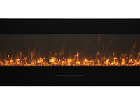 2x elektrische sfeerhaard remii, wm-fm-48-5823-bg, zwart, 2017 - afbeelding 1 van  3