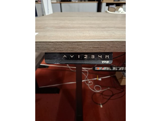 2x elektrische sta-zit bureau - afbeelding 2 van  5