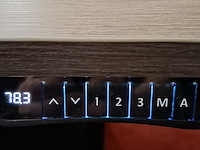 2x elektrische sta-zit hoekbureau - afbeelding 3 van  9