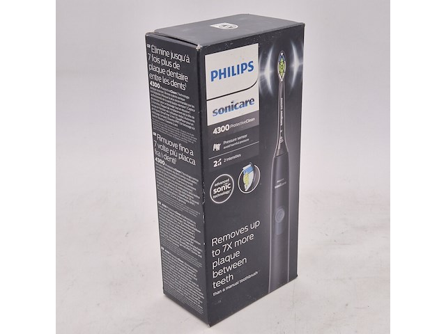2x elektrische tandenborstel, phillips, sonicare 4300 protectiveclean - afbeelding 1 van  4