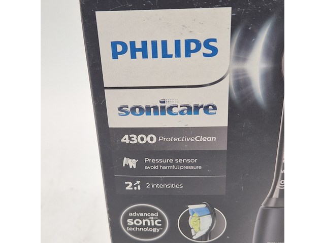 2x elektrische tandenborstel, phillips, sonicare 4300 protectiveclean - afbeelding 4 van  4