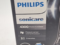 2x elektrische tandenborstel, phillips, sonicare 4300 protectiveclean - afbeelding 4 van  4
