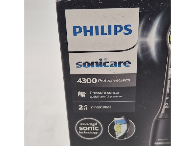 2x elektrische tandenborstel, phillips, sonicare 4300 protectiveclean - afbeelding 4 van  4